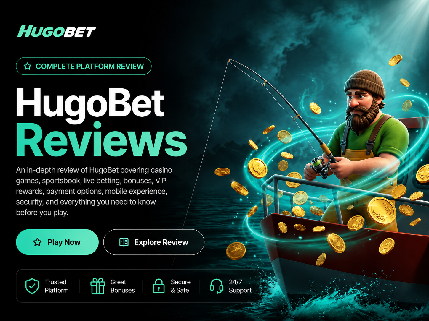 HugoBet Reviews